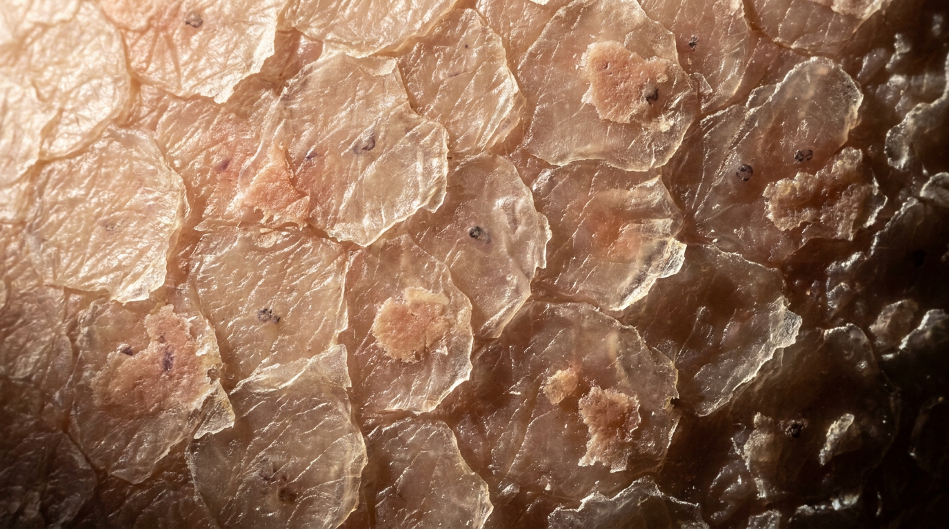 Summit sequence: Immersa 2x2 grid, full descent through the epidermal layers from surface to basal layer