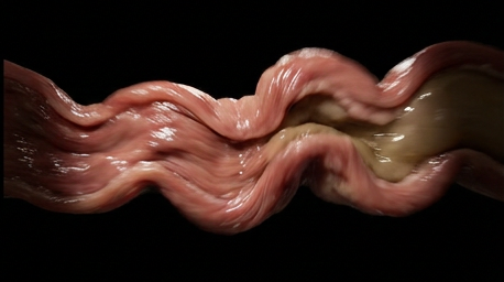 Colonic smooth muscle contracting fast and hard, driving contents through too quickly